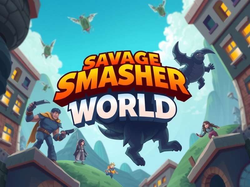 Savage Smasher World Venture Game Banner